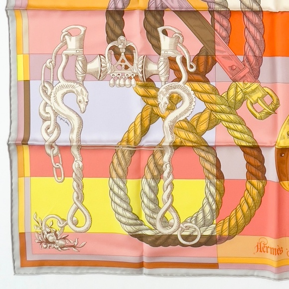 NWT Hermes Scarf Carré 90 "Della Cavalleria" Scarf2 - Picture 11 of 11
